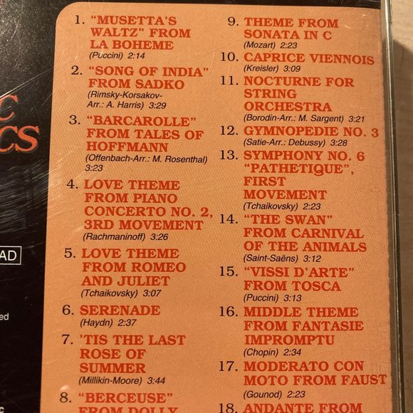 ROMANTIC CLASSICS CDs Volume 1 - 3, Credenza Collection Sony Music Ent - Picture 5 of 6